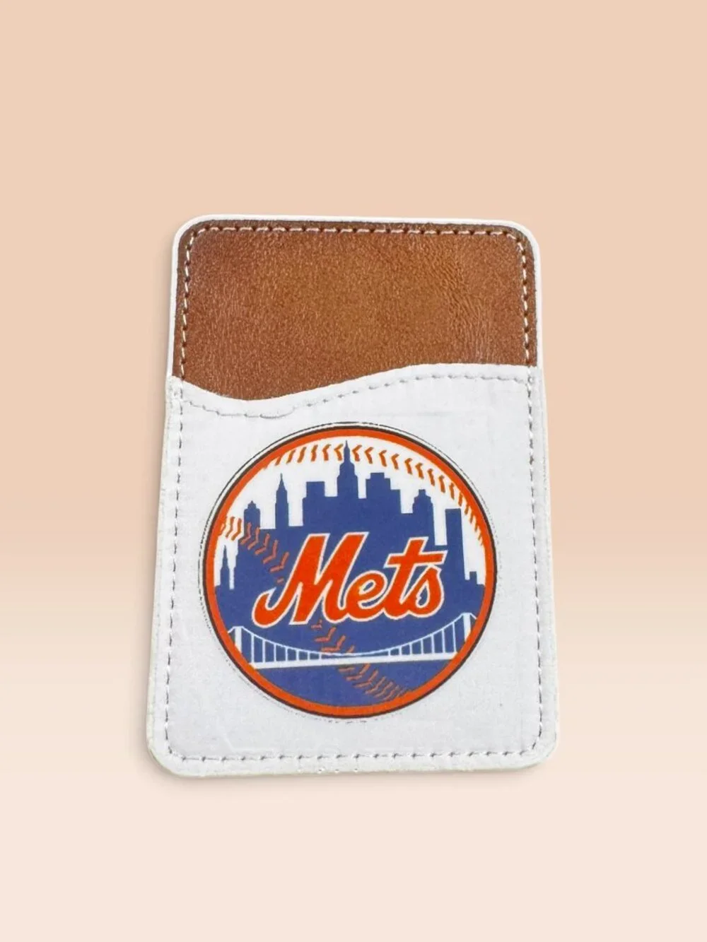 New York Mets Phone Wallet, Stick-On Card Holder